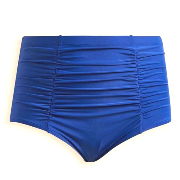 ❤️NWT VINTAGE TORRID SWIM BOTTOM - HIGH RISE - TUMMY CONTROL  POCKETS - RUCHED - Picture 5 of 8